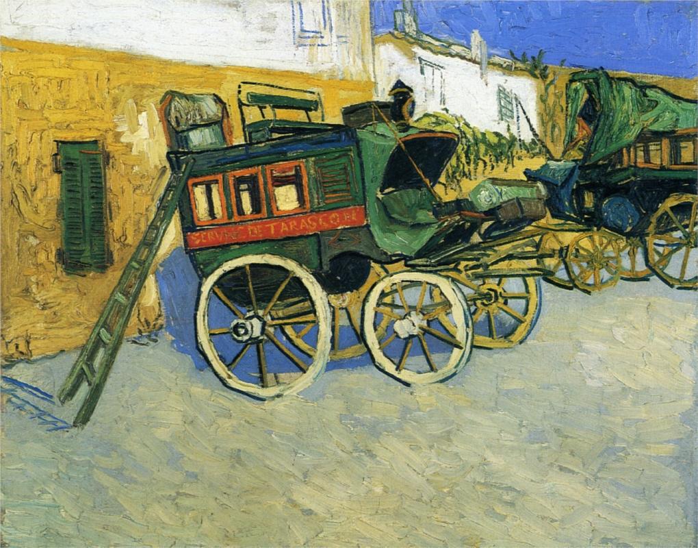The Tarascon Diligence - Van Gogh Painting On Canvas